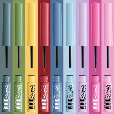 NYX Professional Makeup Vivid Brights Eyeliner για γυναίκες 2 ml Απόχρωση 08 Don´t Pink Twice