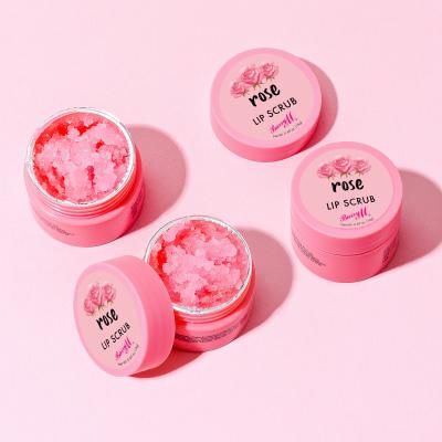 Barry M Lip Scrub Rose Προϊόντα απολέπισης προσώπου για γυναίκες 14 gr