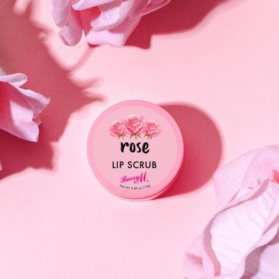 Barry M Lip Scrub Rose Προϊόντα απολέπισης προσώπου για γυναίκες 14 gr