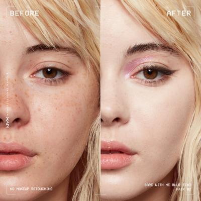 NYX Professional Makeup Bare With Me Blur Tint Foundation Make up για γυναίκες 30 ml Απόχρωση 02 Fair