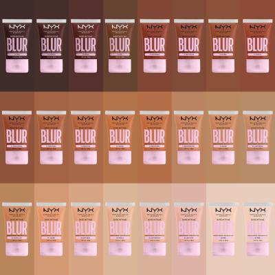 NYX Professional Makeup Bare With Me Blur Tint Foundation Make up για γυναίκες 30 ml Απόχρωση 14 Medium Tan