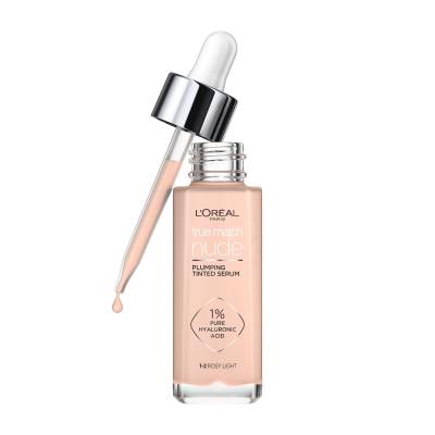 L&#039;Oréal Paris True Match Nude Plumping Tinted Serum Make up για γυναίκες 30 ml Απόχρωση 1-2 Rosy Light