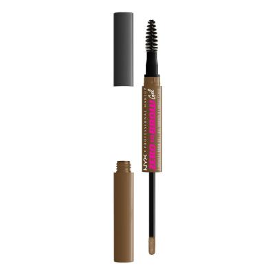 NYX Professional Makeup Zero To Brow Τζέλ φρυδιών για γυναίκες 2 ml Απόχρωση 03 Taupe