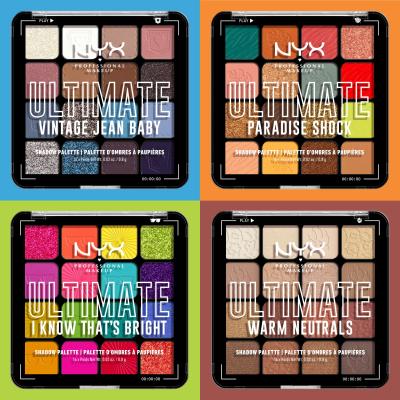 NYX Professional Makeup Ultimate Σκιές ματιών για γυναίκες 13,28 gr Απόχρωση 01 Paradise Shock