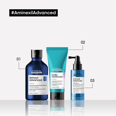 L&#039;Oréal Professionnel Aminexil Advanced Anti-Hair Loss Professional Serum Προϊόν κατά της τριχόπτωσης για γυναίκες 90 ml