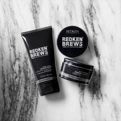 Redken Brews Hard Molding Paste Κερί για τα μαλλιά για άνδρες 150 ml