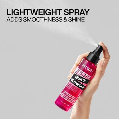 Redken Quick Blowout Lightweight Blow Dry Primer Spray Για τη θερμική επεξεργασία των μαλλιών για γυναίκες 125 ml