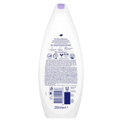 Dove Anti-Stress Αφρόλουτρο για γυναίκες 250 ml