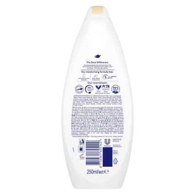 Dove Nourishing Silk Αφρόλουτρο για γυναίκες 250 ml