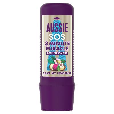 Aussie SOS Save My Lengths 3 Minute Miracle Deep Treatment Μάσκα μαλλιών για γυναίκες 225 ml