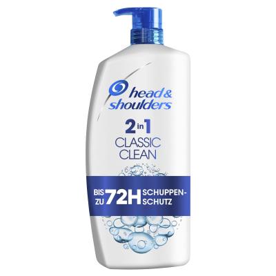 Head &amp; Shoulders Classic Clean 2in1 Σαμπουάν 900 ml