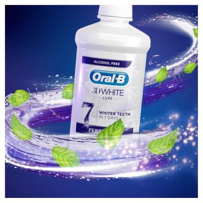 Oral-B 3D White Luxe Στοματικό διάλυμα 500 ml