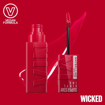 Maybelline Superstay Vinyl Ink Liquid Κραγιόν για γυναίκες 4,2 ml Απόχρωση 50 Wicked