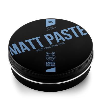 Angry Beards Matt Paste David Backhair Κρέμα μαλλιών για άνδρες 100 gr