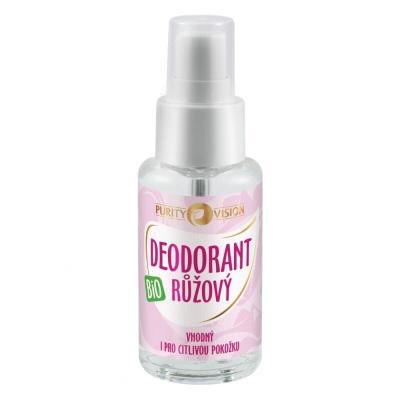 Purity Vision Rose Bio Deodorant Αποσμητικό 50 ml