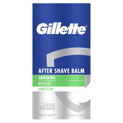 Gillette Sensitive After Shave Balm Βάλσαμο για μετά το ξύρισμα  για άνδρες 100 ml