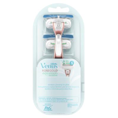 Gillette Venus Deluxe Smooth Sensitive Ξυριστική μηχανή για γυναίκες 1 τεμ