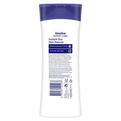 Vaseline Expert Care Instant Dry Skin Rescue Λοσιόν σώματος για γυναίκες 400 ml