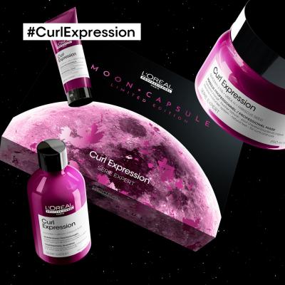 L&#039;Oréal Professionnel Curl Expression Moon Capsule Limited Edition Σετ δώρου σαμπουάν Curl Expression Professional Shampoo 300 ml + μάσκα μαλλιών Curl Expression Professional Mask 250 ml + κρέμα μαλλιών Curl Expression 10-σε-1 Professional Cream 200 ml