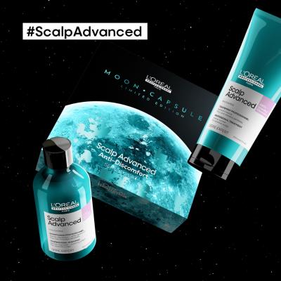 L&#039;Oréal Professionnel Scalp Advanced Moon Capsule Limited Edition Σετ δώρου σαμπουάν Scalp Advanced Professional Shampoo 300 ml + σαμπουάν Scalp Advanced Professional Treatment 200 ml