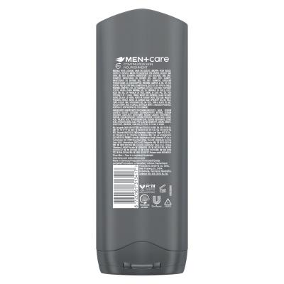 Dove Men + Care Hydrating Clean Comfort Αφρόλουτρο για άνδρες 250 ml