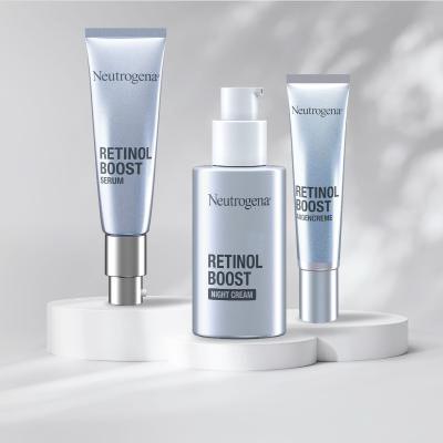 Neutrogena Retinol Boost Σετ δώρου κρέμα προσώπου νύχτας Retinol Boost Night Cream 50 ml + ορός προσώπου ημέρας  Retinol Boost Serum 30 ml + κρέμα ματιών Retinol Boost Eye Cream 15 ml