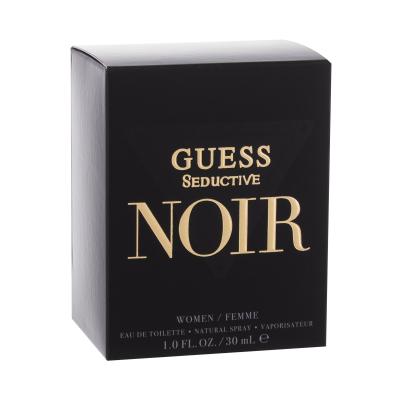 GUESS Seductive Noir Eau de Toilette για γυναίκες 30 ml ελλατωματική συσκευασία