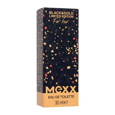 Mexx Black &amp; Gold Limited Edition Eau de Toilette για γυναίκες 30 ml