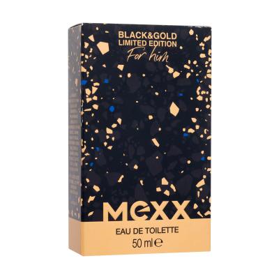 Mexx Black &amp; Gold Limited Edition Eau de Toilette για άνδρες 50 ml