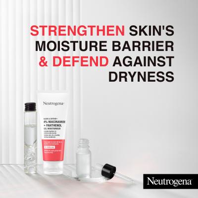 Neutrogena Clear &amp; Defend+ Gel Moisturiser Τζελ προσώπου 50 ml