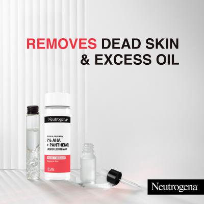 Neutrogena Clear &amp; Defend+ Liquid Exfoliant Προϊόντα απολέπισης προσώπου 125 ml