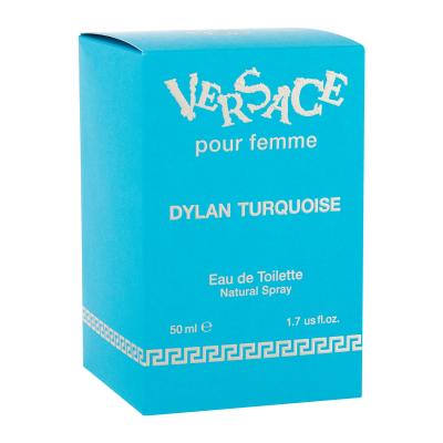 Versace Pour Femme Dylan Turquoise Eau de Toilette για γυναίκες 50 ml ελλατωματική συσκευασία