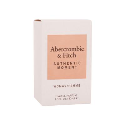 Abercrombie &amp; Fitch Authentic Moment Eau de Parfum για γυναίκες 30 ml ελλατωματική συσκευασία