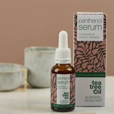 Australian Bodycare Tea Tree Oil Panthenol Serum Ορός προσώπου για γυναίκες 30 ml