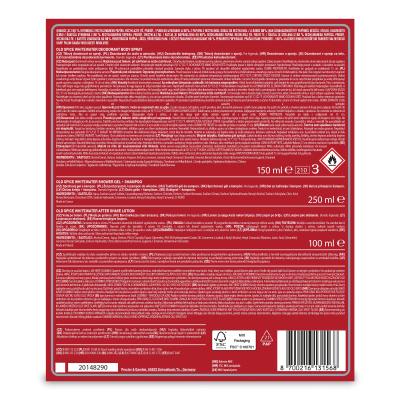 Old Spice Whitewater Σετ δώρου αποσμητικό 150 ml + αφρόλουτρο 3σε1 250 ml + aftershave 100 ml + domino