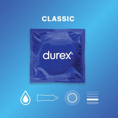 Durex Classic Προφυλακτικό για άνδρες Σετ