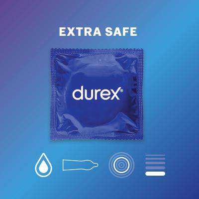 Durex Extra Safe Thicker Προφυλακτικό για άνδρες Σετ