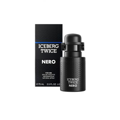 Iceberg Twice Nero Eau de Toilette για άνδρες 75 ml