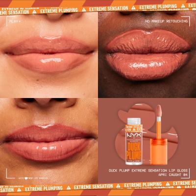 NYX Professional Makeup Duck Plump Lip Gloss για γυναίκες 7 ml Απόχρωση 04 Apri Caught