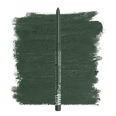 NYX Professional Makeup Vivid Rich Mechanical Liner Μολύβι για τα μάτια για γυναίκες 0,28 gr Απόχρωση 08 Emerald Empire