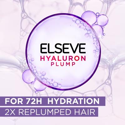 L&#039;Oréal Paris Elseve Hyaluron Plump Moisture Shampoo Σαμπουάν για γυναίκες 1000 ml