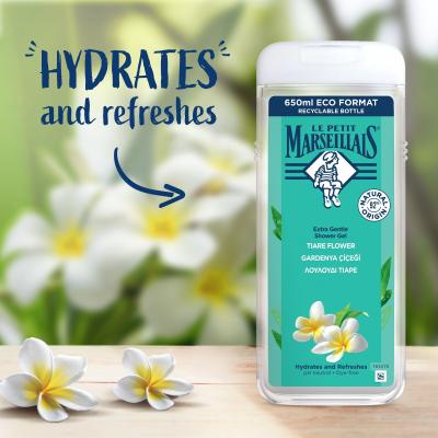 Le Petit Marseillais Extra Gentle Shower Gel Tiaré Flower Αφρόλουτρο 650 ml