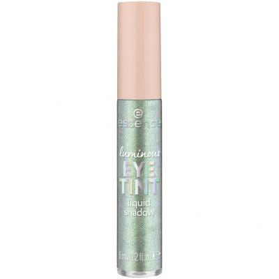 Essence Luminous Eye Tint Liquid Shadow Σκιές ματιών για γυναίκες 6 ml Απόχρωση 06 Sparkly Jade