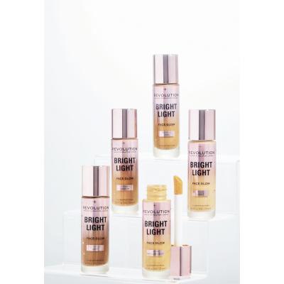 Makeup Revolution London Bright Light Face Glow Make up για γυναίκες 23 ml Απόχρωση Illuminate Medium