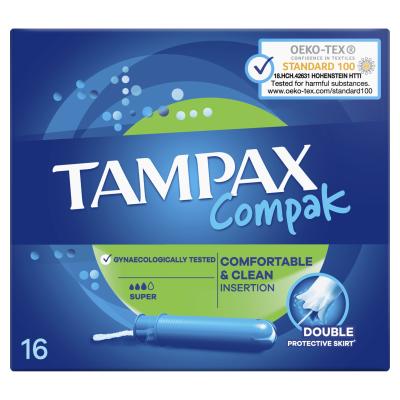 Tampax Compak Super Ταμπόν για γυναίκες Σετ