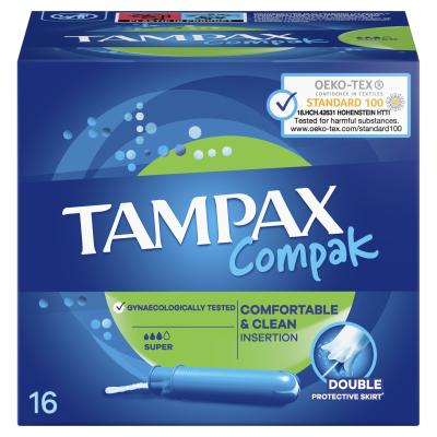 Tampax Compak Super Ταμπόν για γυναίκες Σετ