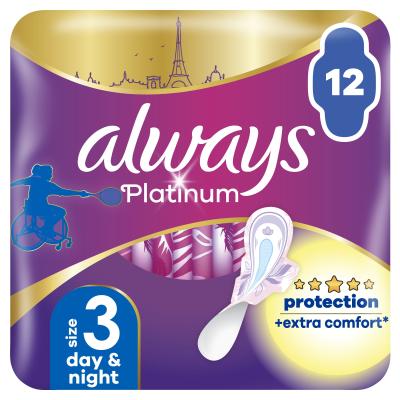 Always Platinum Day &amp; Night Γυναικεία σερβιέτα για γυναίκες Σετ