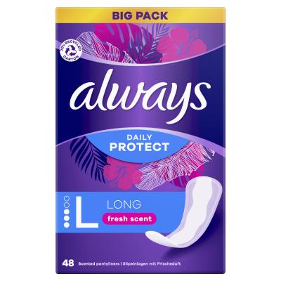 Always Daily Protect Long Fresh Scent Καθημερινή σερβιέτα για γυναίκες Σετ