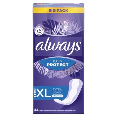 Always Daily Protect Extra Long Odour Lock Καθημερινή σερβιέτα για γυναίκες Σετ