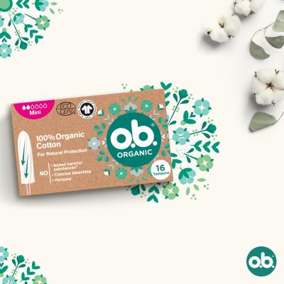 o.b. Organic Mini Ταμπόν για γυναίκες Σετ